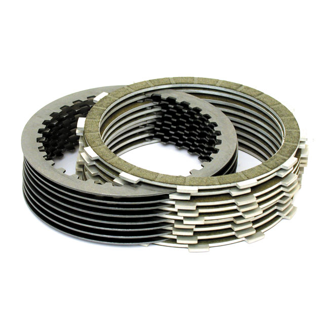 Easy-Pull Clutch Plate Kit For Harley Big Twin Touring & Dyna (1998-2016) – 40% Lighter Pull