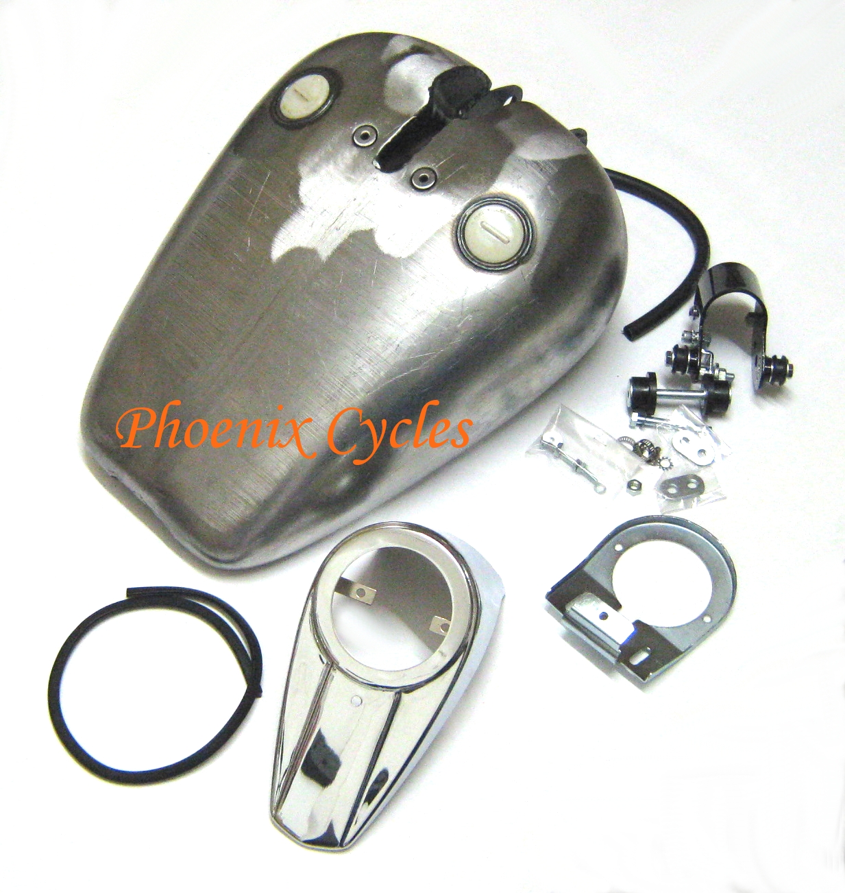 CHROME PLATED GAS TANK MOUNT KIT HARLEY SPORTSTER XL